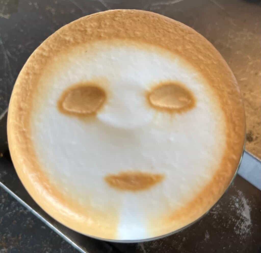 Dab haus, coffee shop, China, Shenzhen, aPark, cappuccino